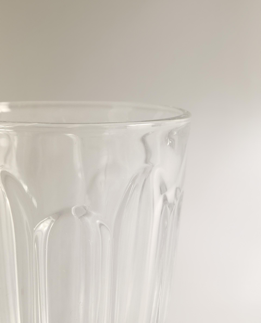 Zara Home стакан из стекла, цвет прозрачный, 7.8 см