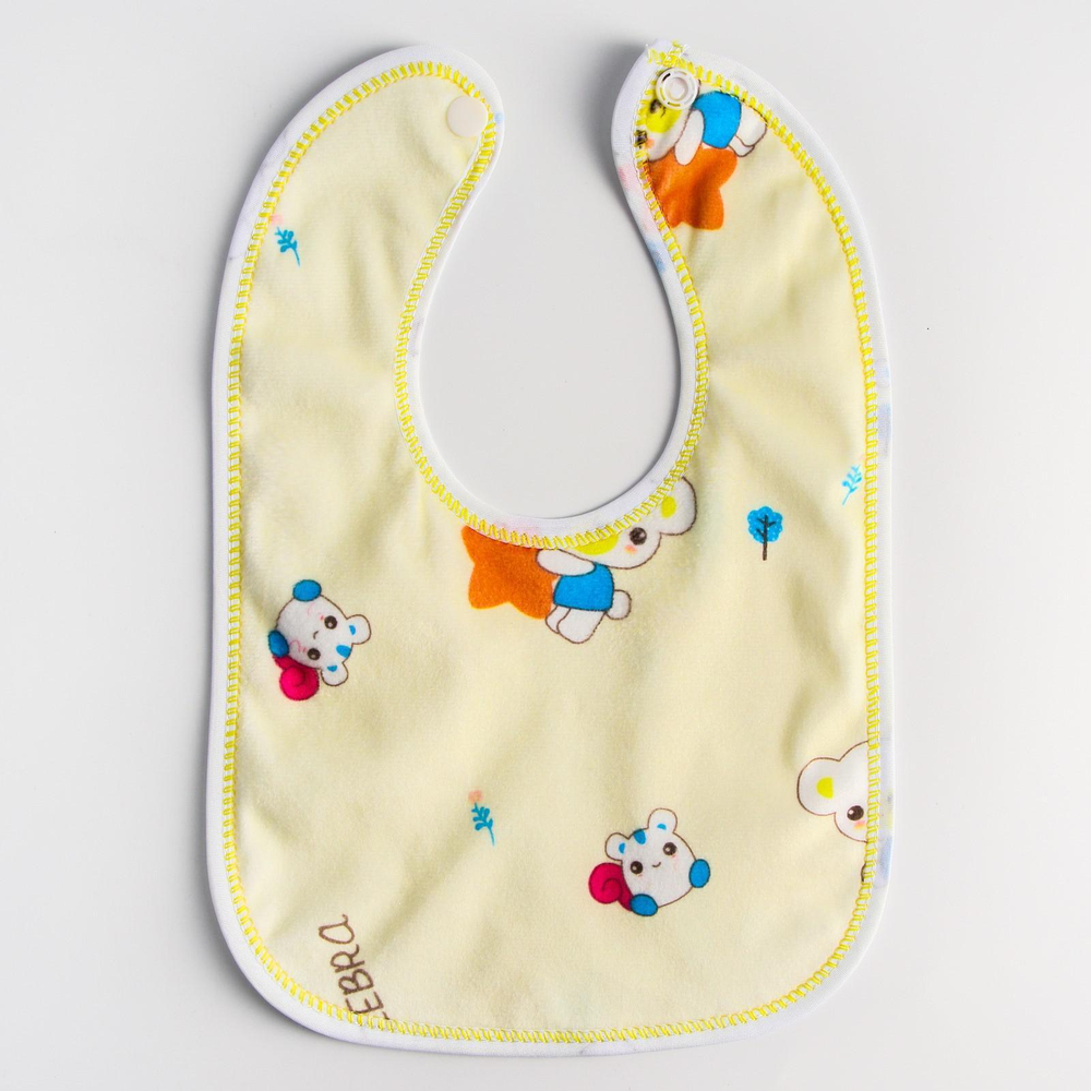 2849342 Нагрудник на непромокаемой основе, цвета МИКС