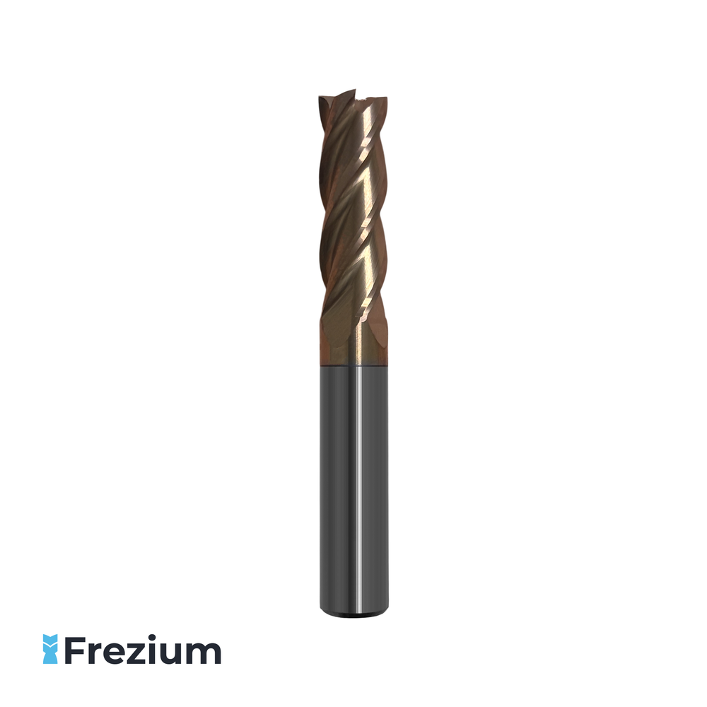 Концевая фреза твердосплавная по металлу 12x12x30x75 Z4; 4SF-D12-30-75 Концевая фреза твердосплавная по металлу 12x12x30x75 Z4; 4SF-D12-30-75