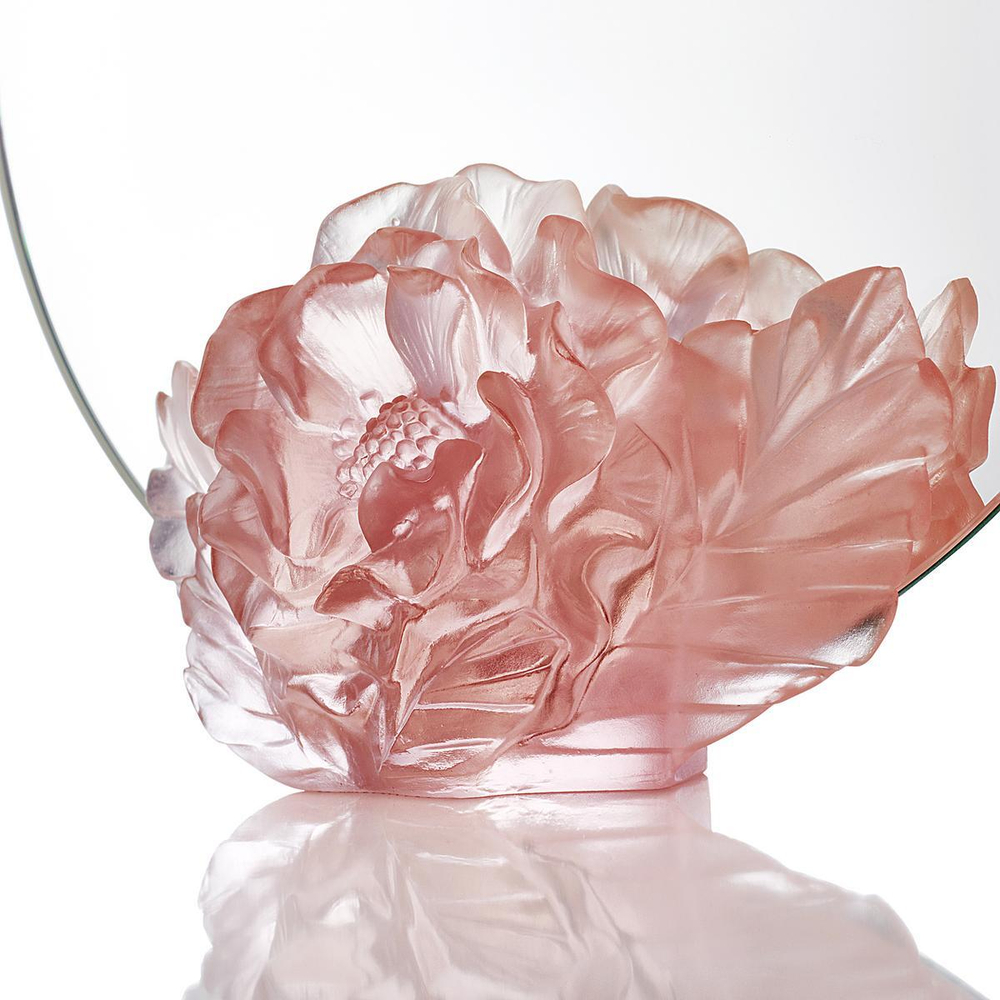 Зеркало Camellia розовое, 27 см