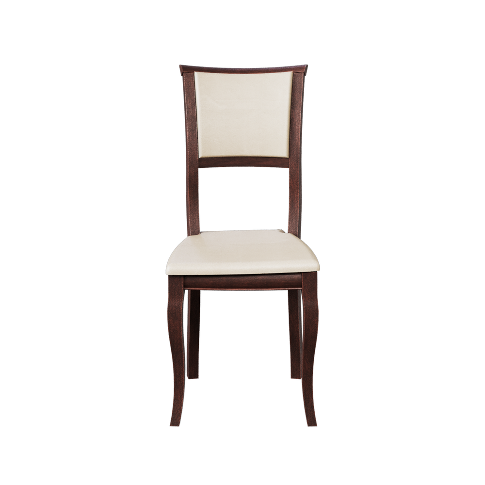 Стул деревянный АЛИНДА 1, орех темный + ткань №130