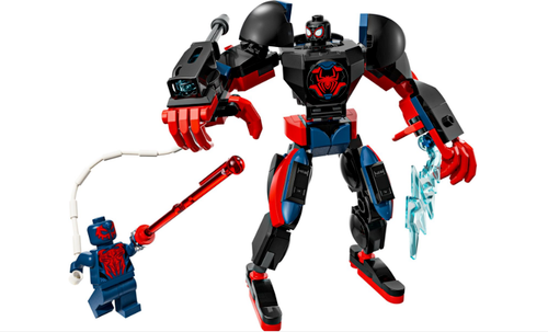 Конструктор LEGO Marvel 76337 Miles Morales Mech vs. Spider-Man 2099