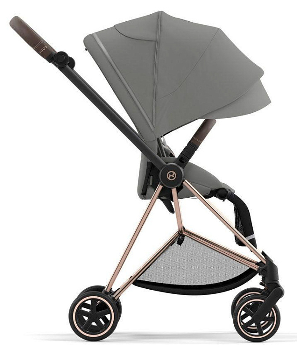 Прогулочная коляска Cybex Mios III Rosegold complete Mirage Grey