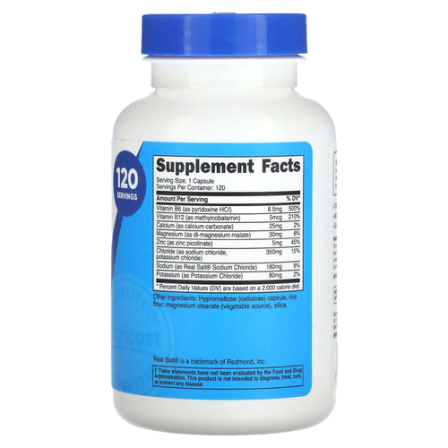 Nutricost, Комплекс электролитов, 120 капсул