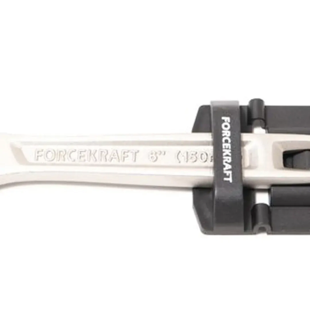 Ключ разводной Profi CRV 6''-150мм (захват 0-20мм), на пластиковом держателе FORCEKRAFT FK-649150