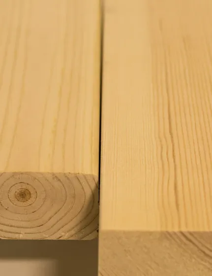 Доска хвойных пород профилированная АВ 95*45*3000 R3 влажность 14%±2%