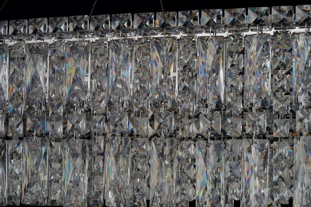 Подвесная люстра Arti Lampadari Ovindoli Nickel Ovindoli L 1.5.100x35.100 N