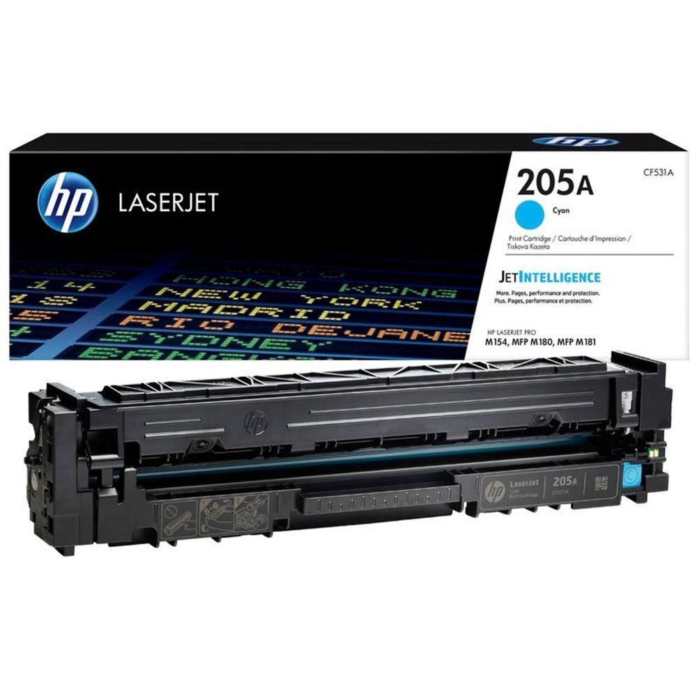 Картридж HP CF531A (205A) для M154/M181 голубой (900 стр)