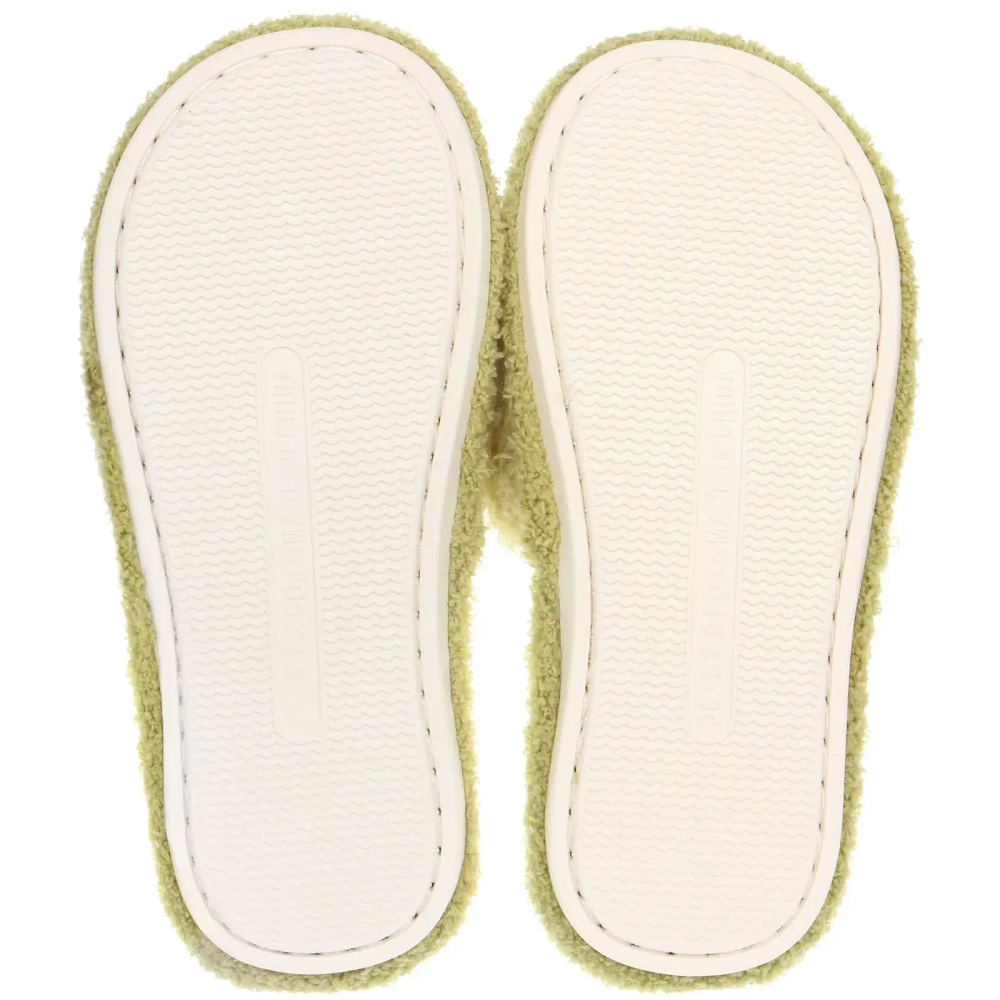 Тапочки женские домашние «COMFORT», цвет зелёный, р-р 36-37