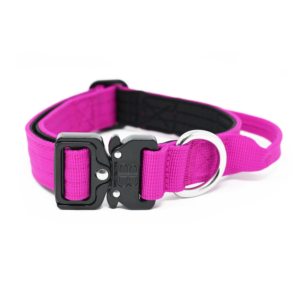 Ошейник Combat 2,5 см с ручкой BullyBillows