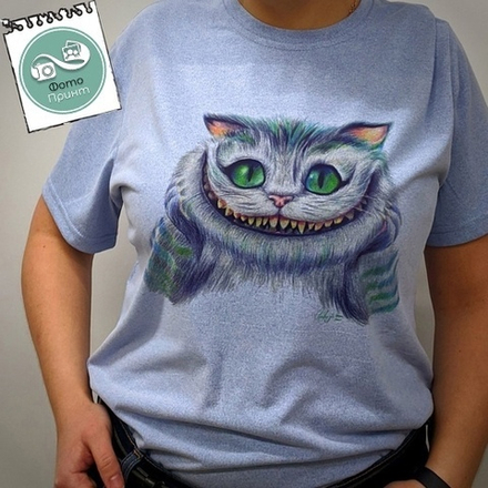 Футболка цветная с фото/картинкой