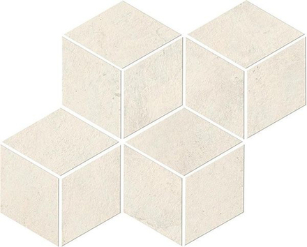 Мозаика Raw White Mosaico Esagono