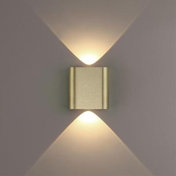 7107/2WL HIGHTECH ODL26 Настенный светильник бронза/металл IP20 LED 2W 3000K 220V MAGNUM