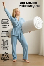 Топпер 160х200 стеганый полиэфир BRUKSVARA арт. 105.608.40