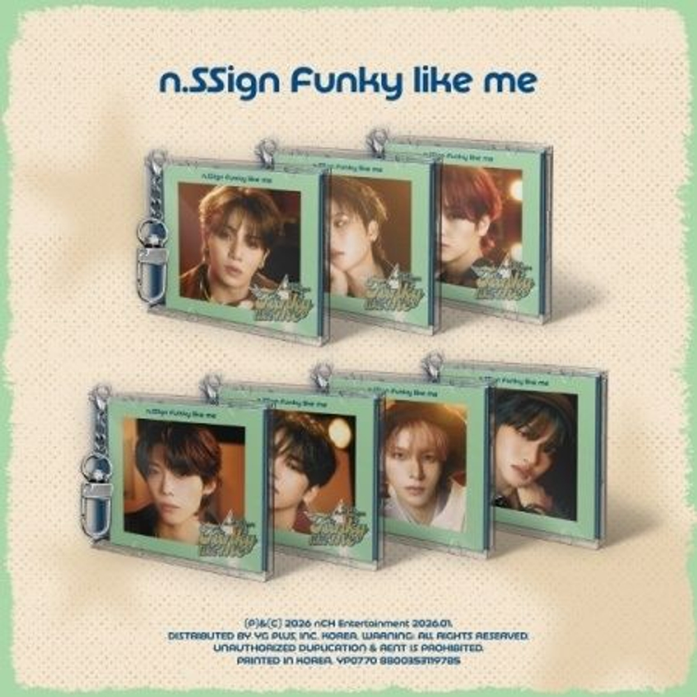 (ПРЕДЗАКАЗ) Альбом n.SSign - FUNKY LIKE ME Album MINI JEWEL RANDOM Version