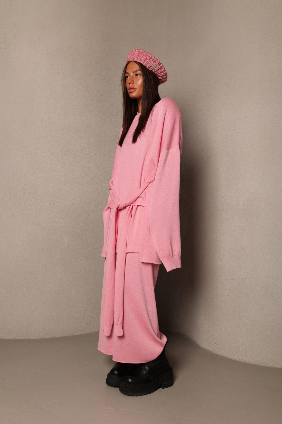 Юбка вязаная