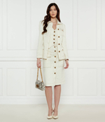 Джинсовая куртка NAOMI SAHARIANA Marciano Guess - кремовый(5GGL04 7297A)