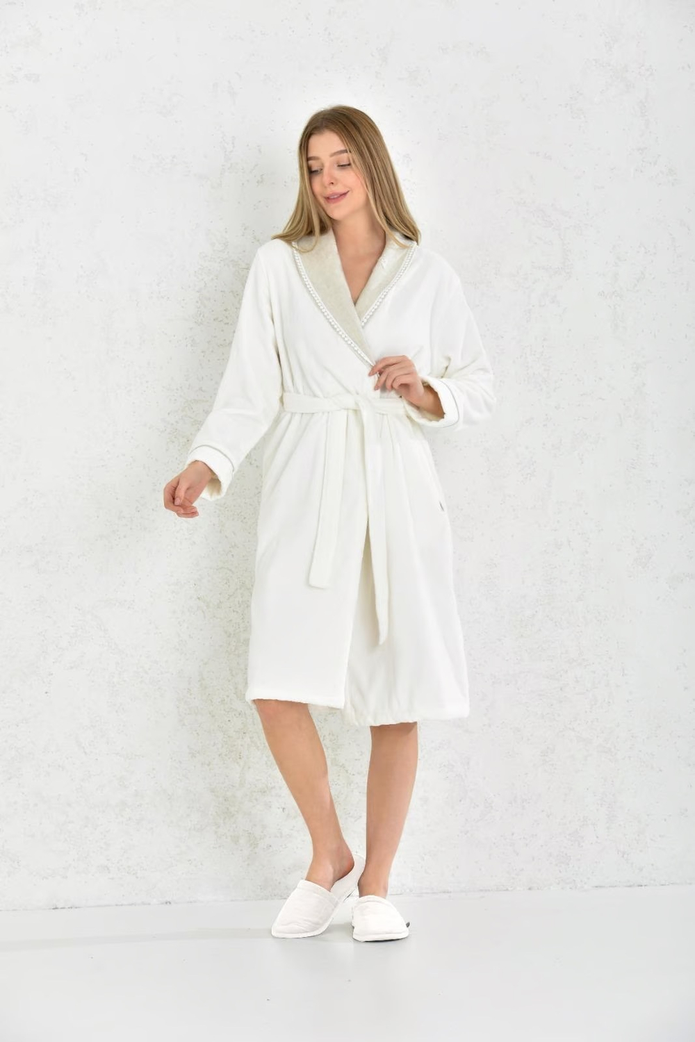 Женский халат из органического хлопка Eco Cotton Nil