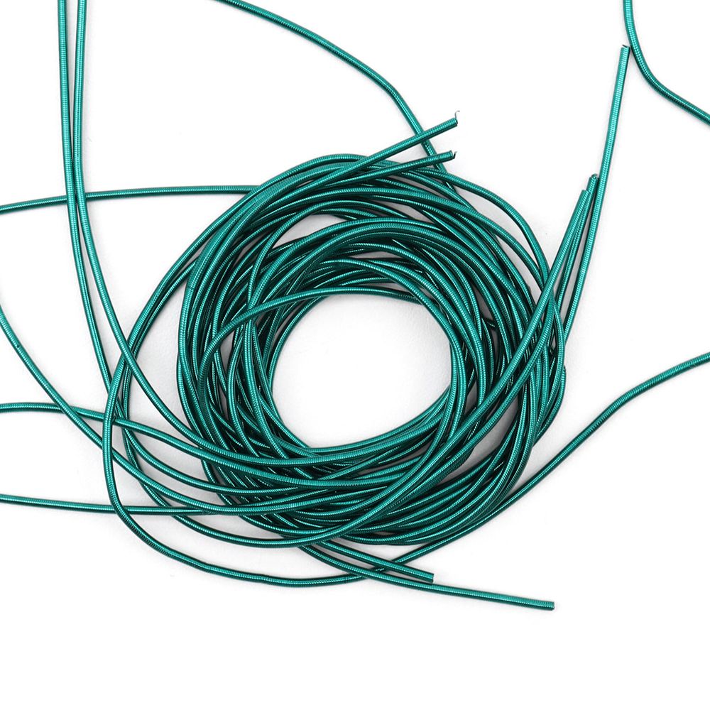 Канитель/трунцал гладкая глянцевая 1 мм, 5 гр. +/- 0,1 гр, малахит