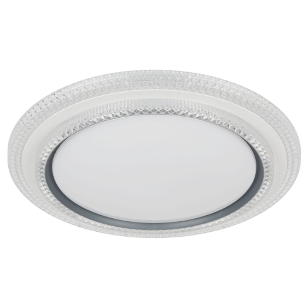 Светильник потолочный светодиодный ЭРА SPB-6 Sunny 86W-3K-6,5K-RC WH+GR с ДУ | Светильники SPB-6 с ДУ