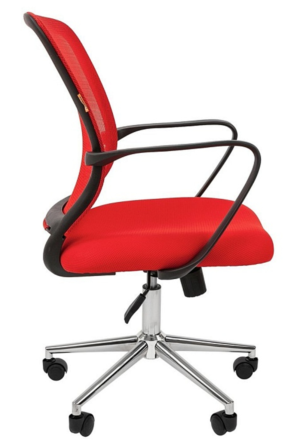 Офисное кресло CHAIRMAN 698 хром, ткань TW/сетчатый акрил