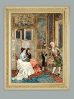 Картина на стену интерьерная на холсте 37*47 см