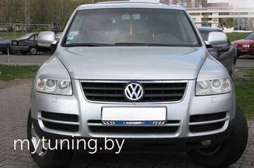 Реснички на фары для VW Touareg 02-06