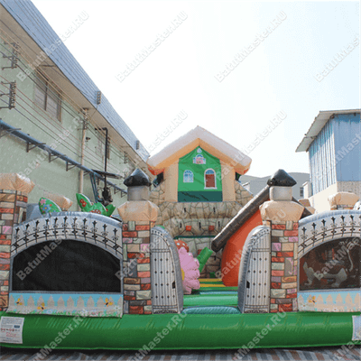 Коммерческий надувной батут "Терем" 6*6*4 м