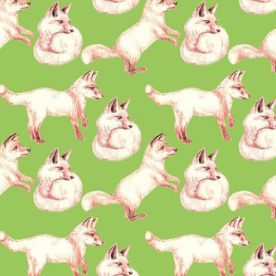 Весёлые лисята