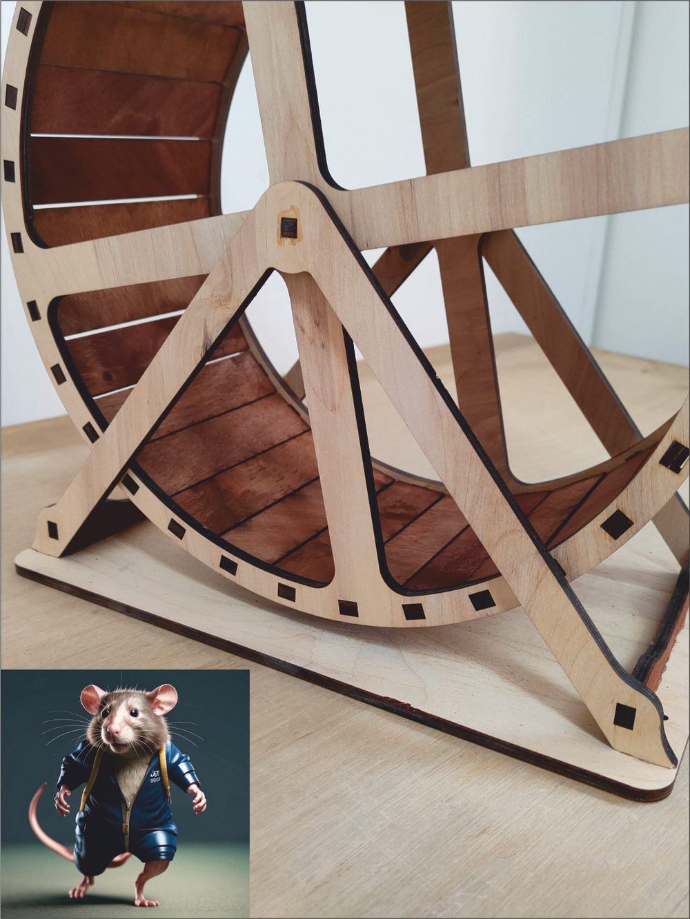 Беговое колесо для грызуна 30см