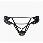 Трусики с доступом и металлическими вставками Le Frivole Easy to love (S/M, 42-44)