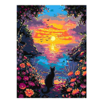 Картина по номерам 30*40см "Таинственный залив" (на подрам.) (Lori)