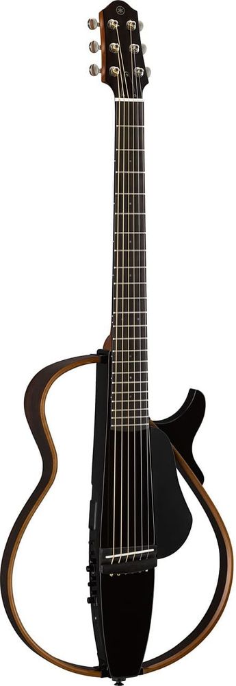 Yamaha SLG200S TRANSLUCENT BLACK Электрогитара Silent (сталь)