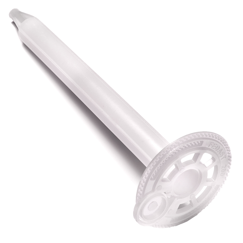 Тарельчатый дюбель гриб 200 мм с крышкой и гвоздем для бетона и кирпича IN200-62 (50 шт/уп) FEDAST