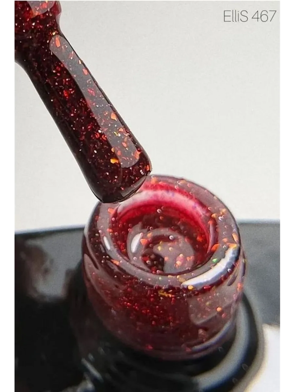ElliS Disko Yukki 467 светоотражающий гель-лак,10мл