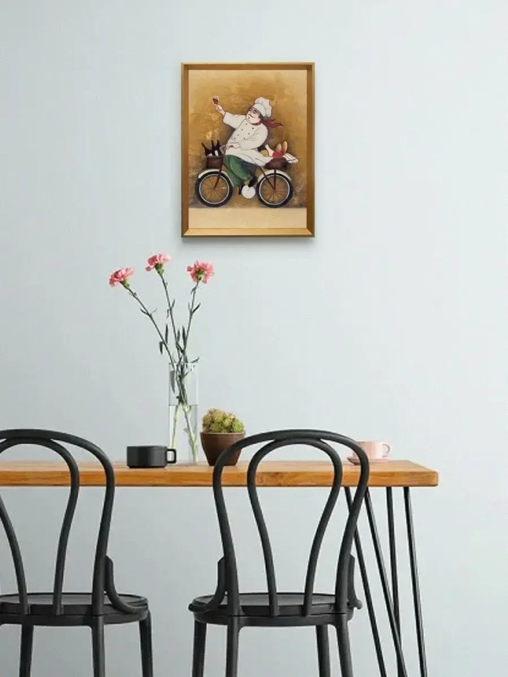 Картина настенная в багетной раме "Повар" 42*32 см