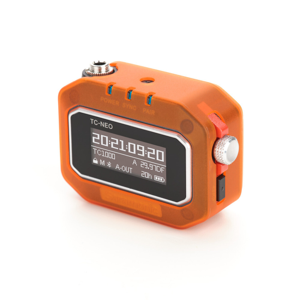 Генератор тайм-кода Saramonic TC-NEO с выходом TRS 3,5 мм, Bluetooth 5.0, RF 2.4 ГГц