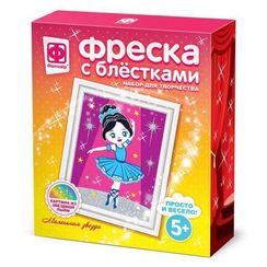 Фреска с блестками Маленькая звезда