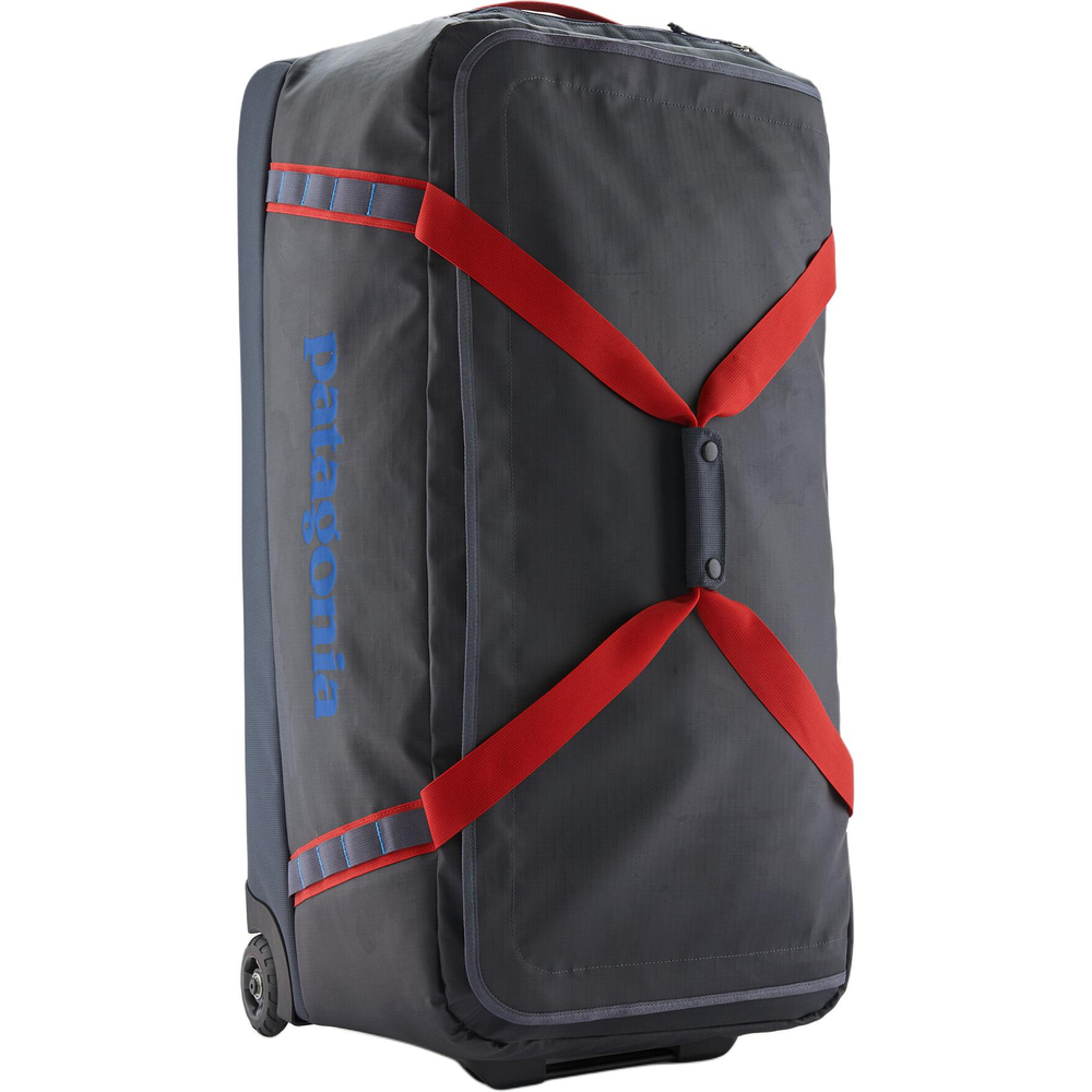 Patagonia Recycled Polyester Trolley Bag 28 Inch Unisex Dark Flame Blue & Red