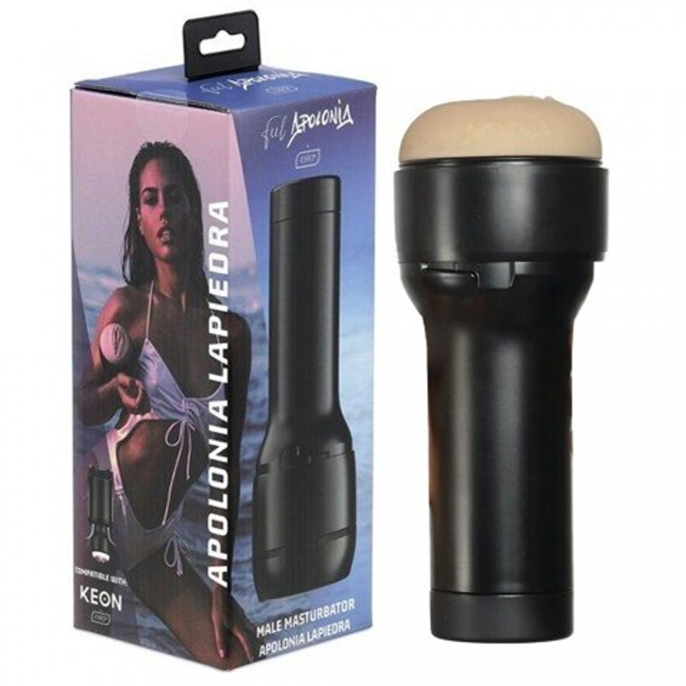 Мастурбатор Feel копия порно звезды Apolonia Lapiedra от KIIROOStars Collection