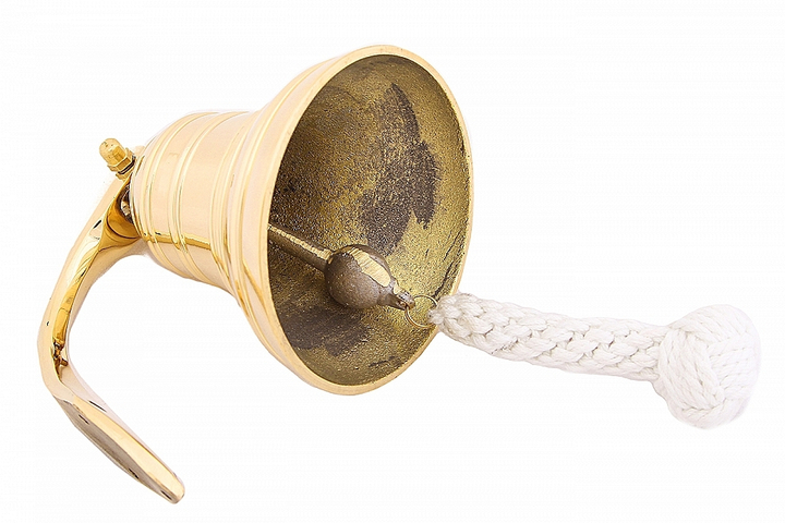 Гонг Рында 4,5', латунь, полиш, 20 х 10 х 13 см