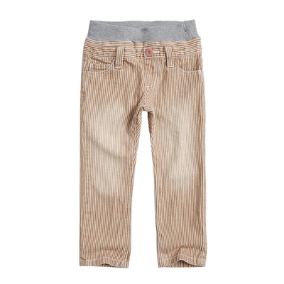 Брюки детские в полоску на трикотажном поясе