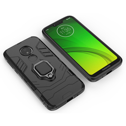 Противоударный чехол с кольцом Panther Case для Motorola Moto G7 Power