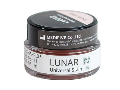 Lunar универсальный краситель для керамики DARK PINK (5г)