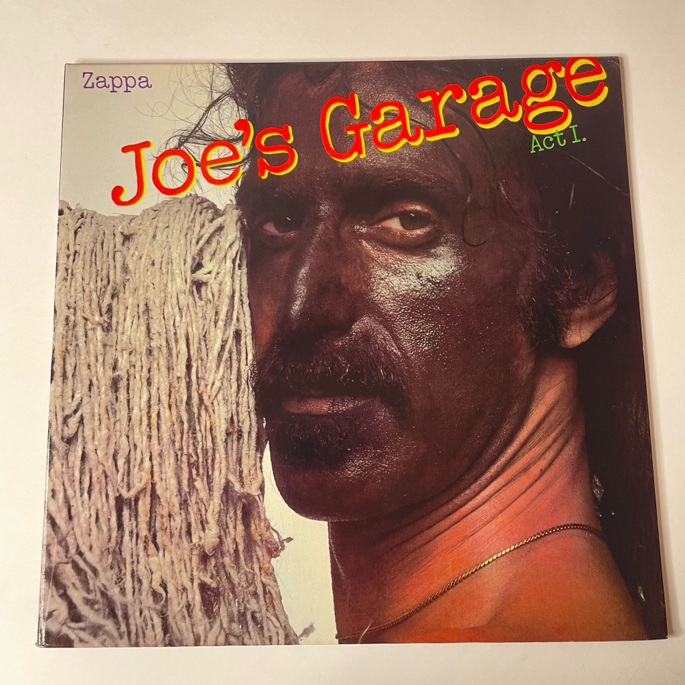 Винтажная виниловая пластинка LP Frank Zappa Joe's Garage Act I (USA 1979) The Central Scrutinizer