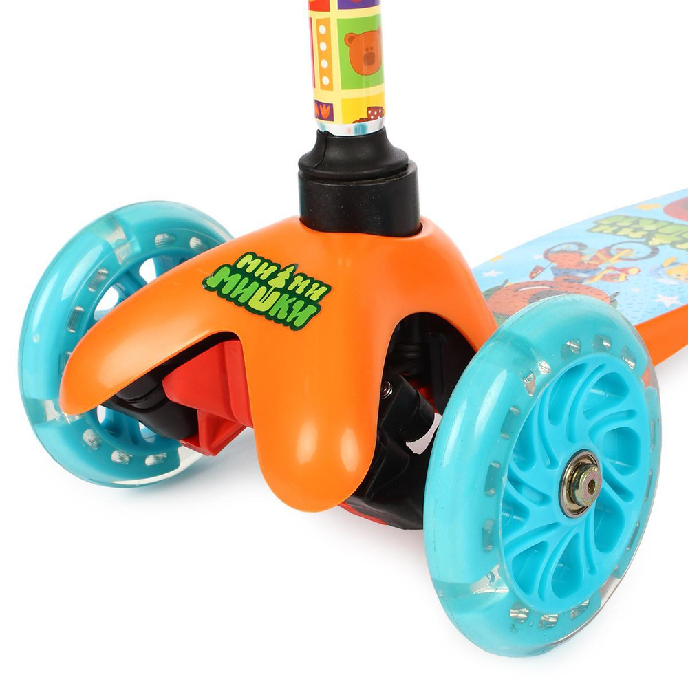 Самокат 3кол. Мимимишки, 120 и 80 мм, арт. S00022-MM