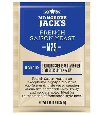 Пивные дрожжи Mangrove Jack's "French Saison M29", 10 г