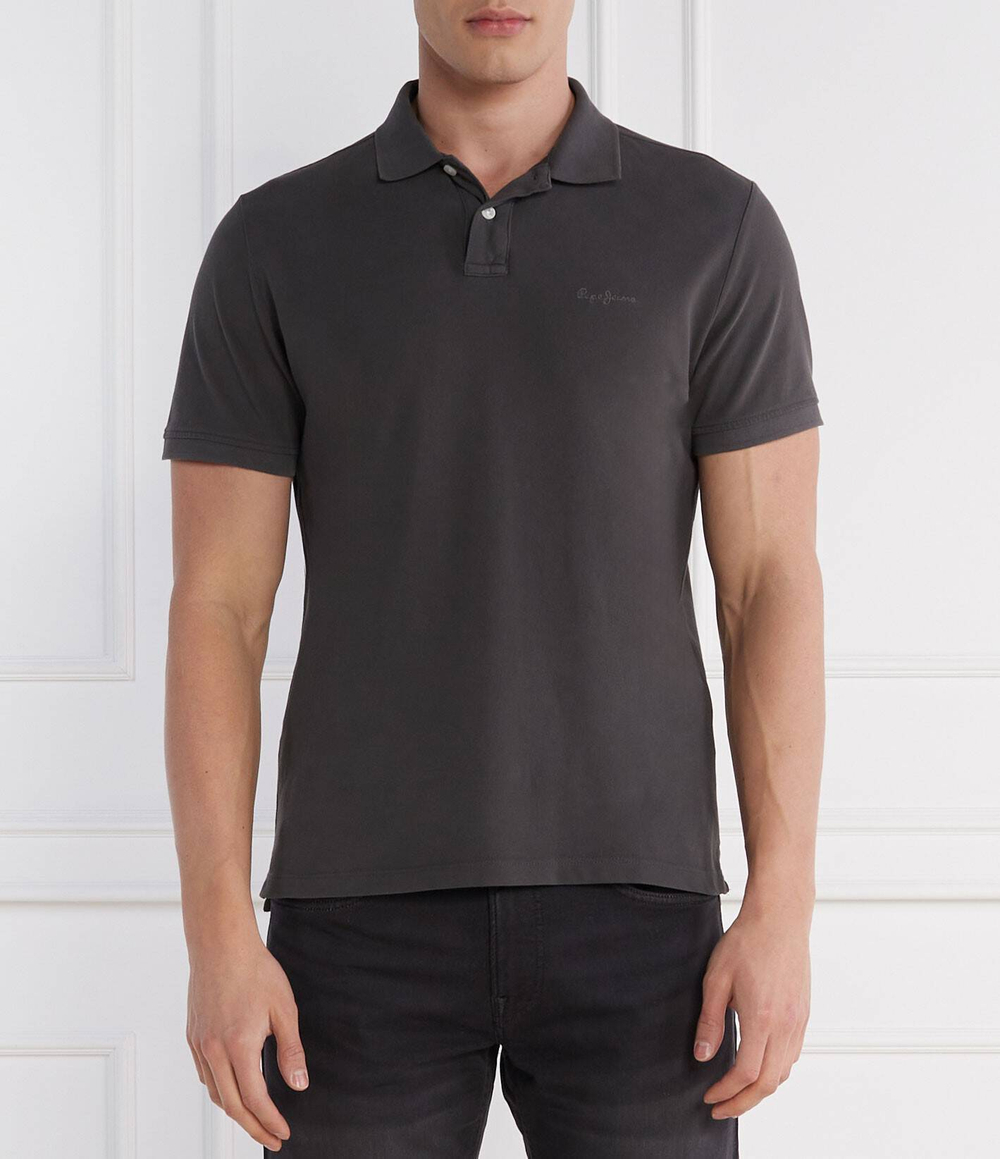Поло NEW OLIVER Pepe Jeans London - графитовый(PM542099)