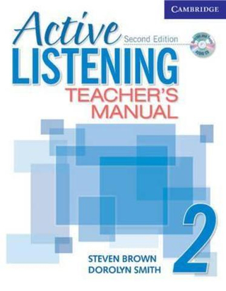 Active Listening 2nd Edition Level 2 Teacher's Manual with Audio CD !! КНИГА ДЛЯ УЧИТЕЛЯ !!