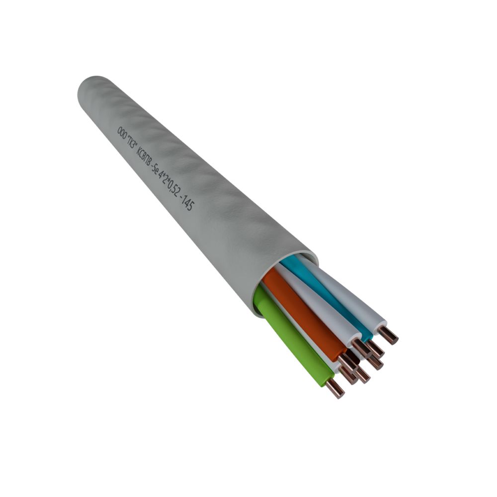 КСВПВ U/UTP кат.5e, 2 пары, 0,51 PVC кабель витая пара Фариаль